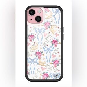 Wildflower Floral and Bow iPhone Case